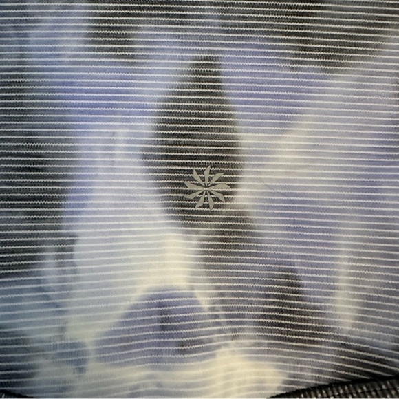 Athleta | Women's Blue & Gray High Rise Crop Leggings Size Medium - Picture 9 of 10